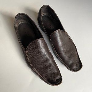 Brown Bottega Veneta Slip On Loafers
